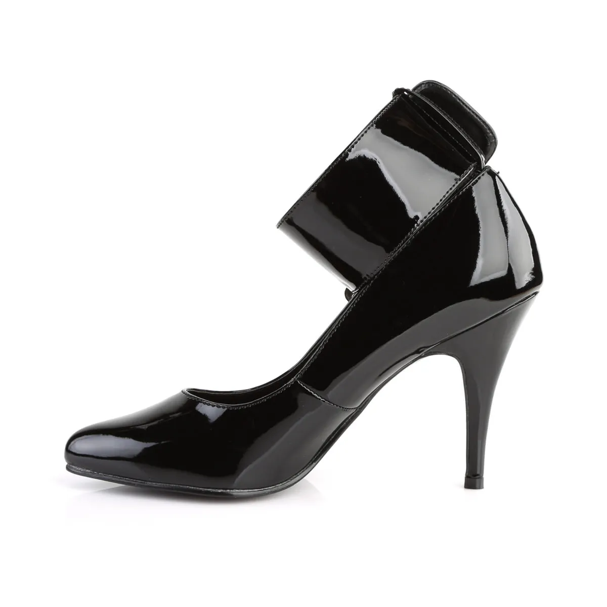 4 Inch Heel VANITY-434 Black Patent
