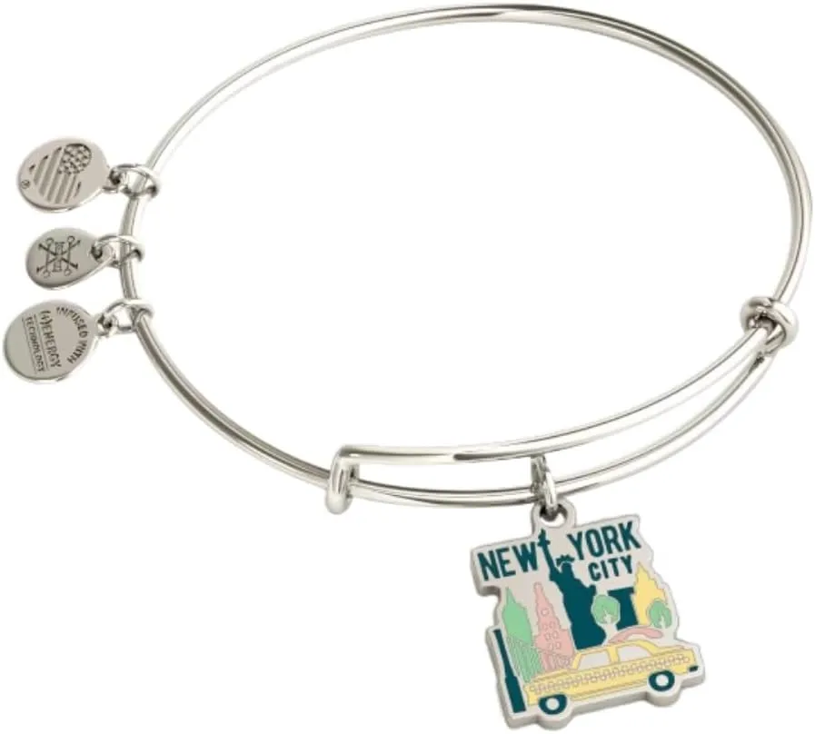 Alex and Ani New York City Charm Bangle Bracelet
