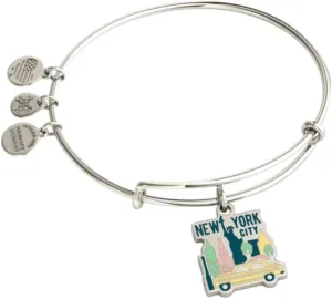 Alex and Ani New York City Charm Bangle Bracelet