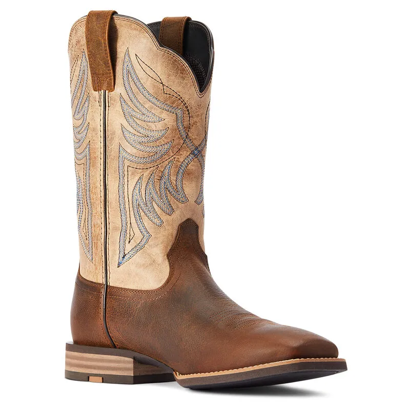 ARIAT MEN’S EVERLITE BLAZIN WESTERN BOOT | WHOLE WHEAT/SAND DOLLAR