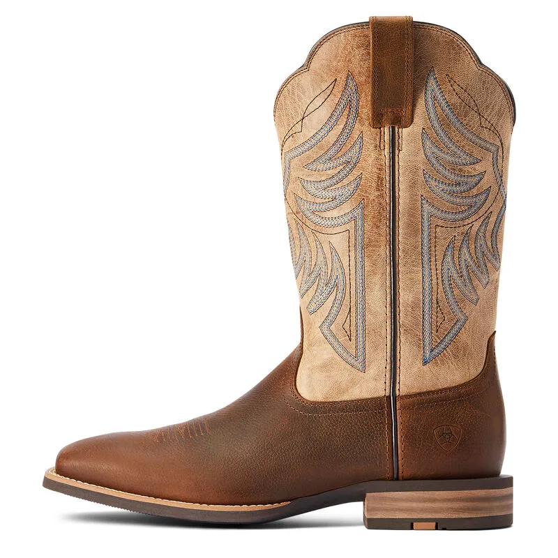 ARIAT MEN’S EVERLITE BLAZIN WESTERN BOOT | WHOLE WHEAT/SAND DOLLAR