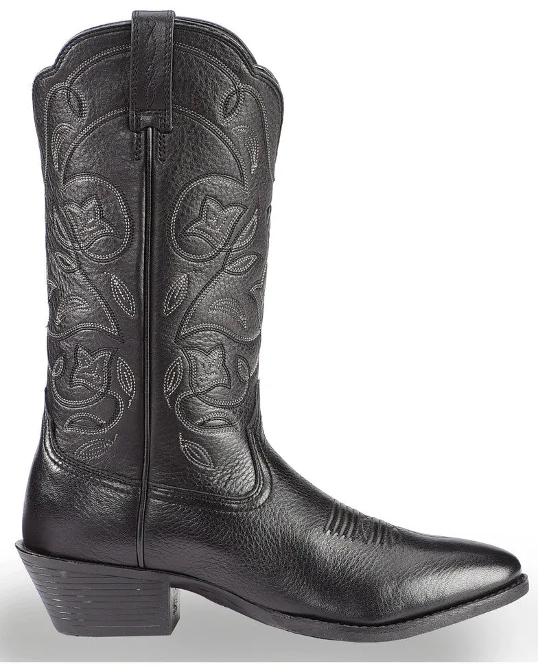 Ariat Women's Black Deertan Cowgirl Boots