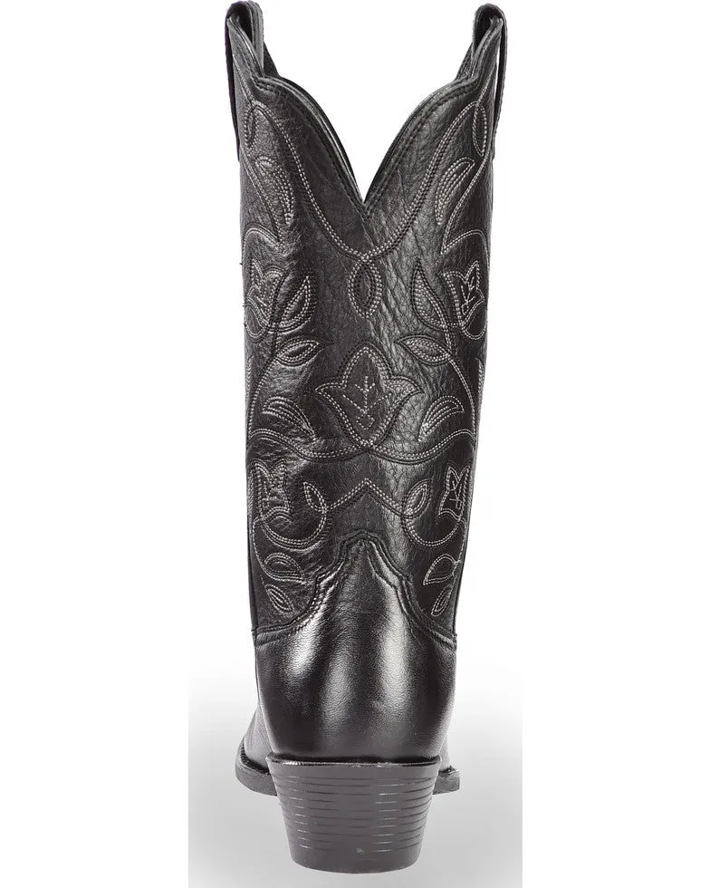 Ariat Women's Black Deertan Cowgirl Boots