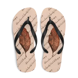 Autumn Flip-Flops