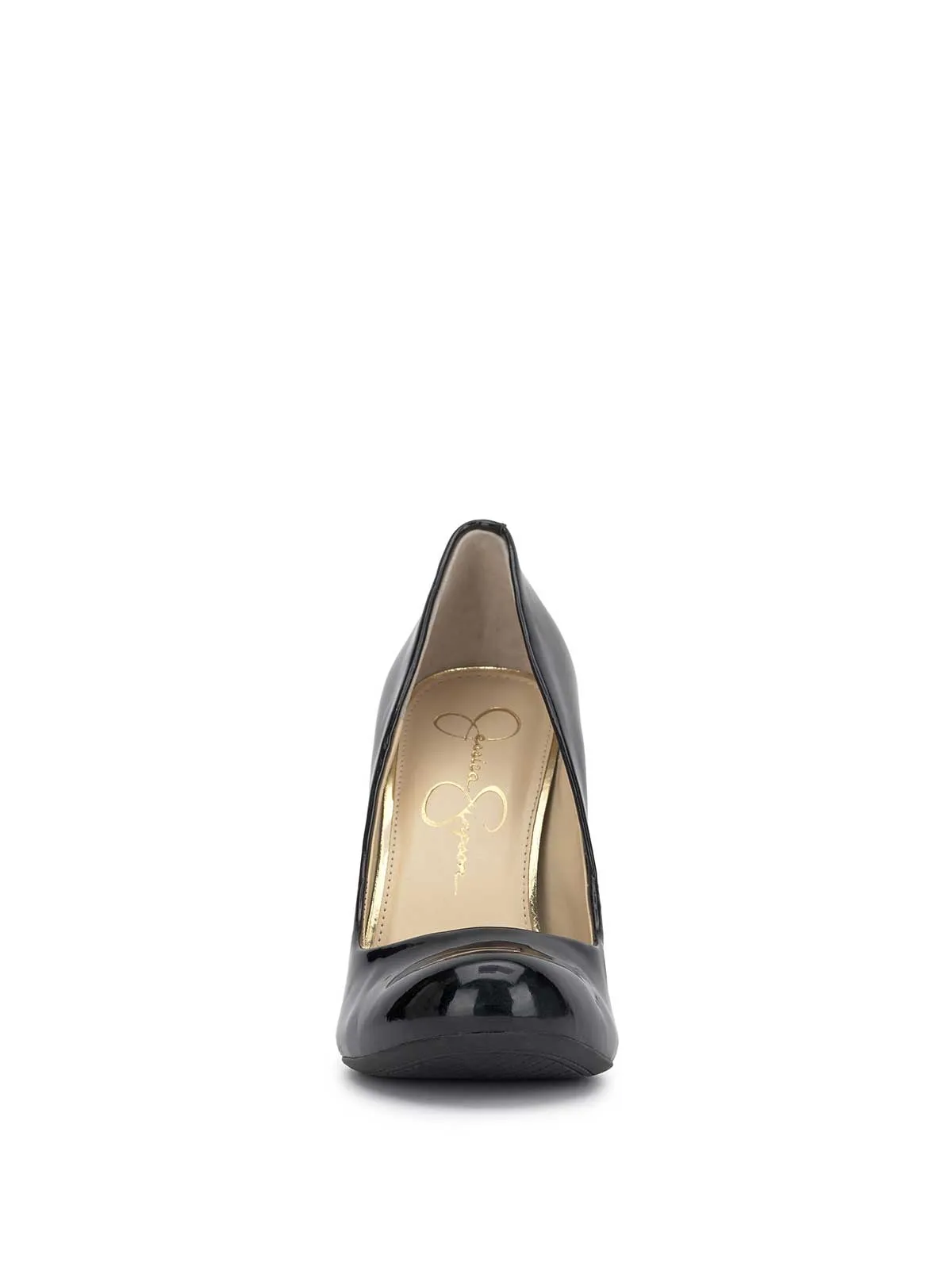 Calie Pump in Black Patent