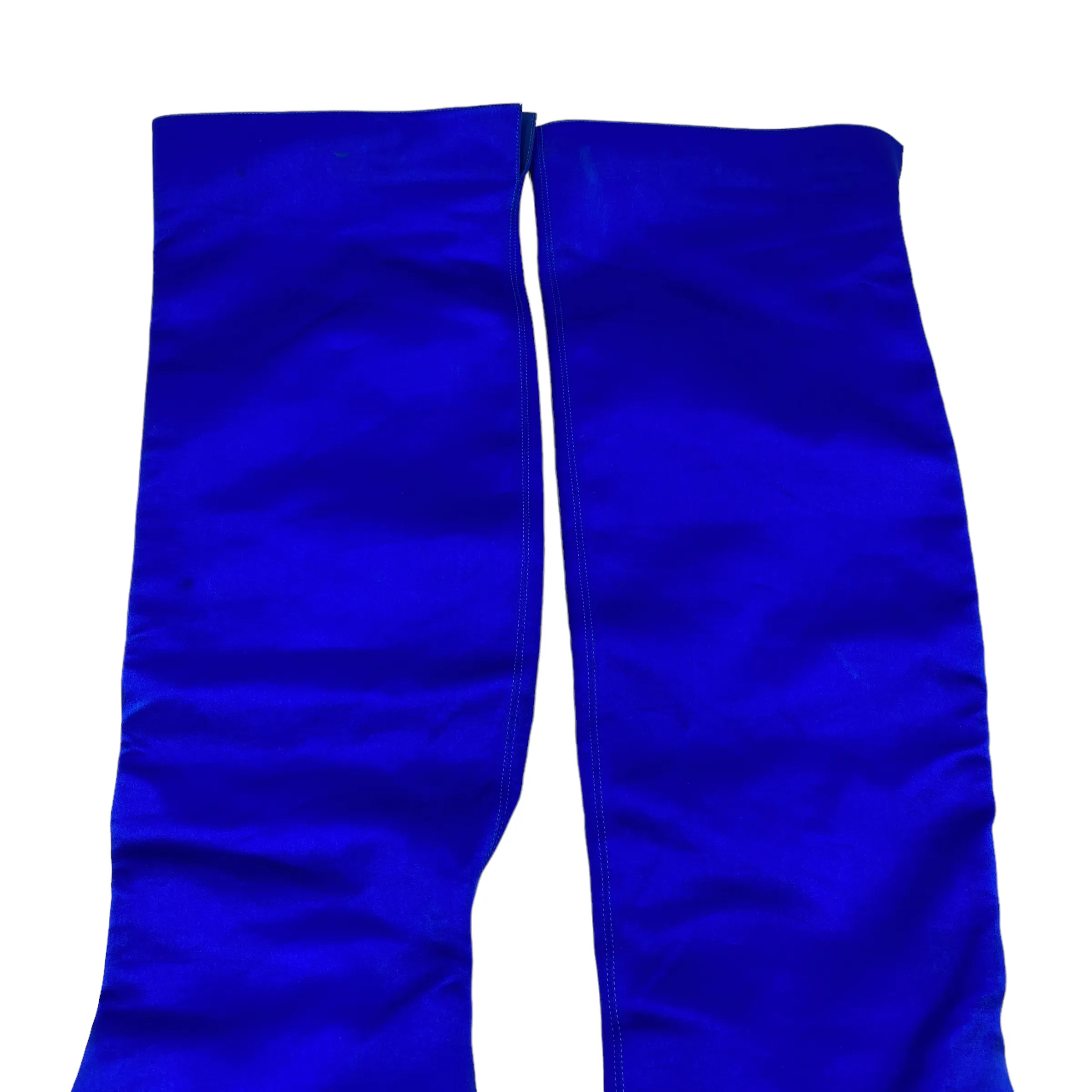 CHRISTIAN LOUBOUTIN SATIN BOOTS EU 40/ UK 7
