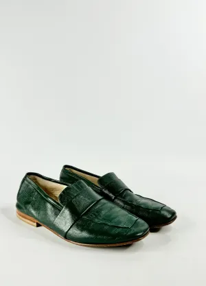 Conflict of Interest Deep Green Loafers - EU39