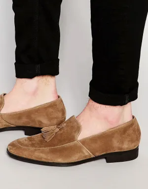 Dune Tassel Loafers Suede