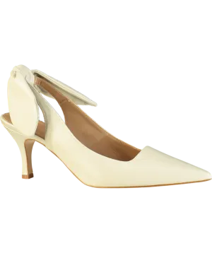 Flattered Beige Franchesca Bow Slingback Heel UK 7 EU 40 