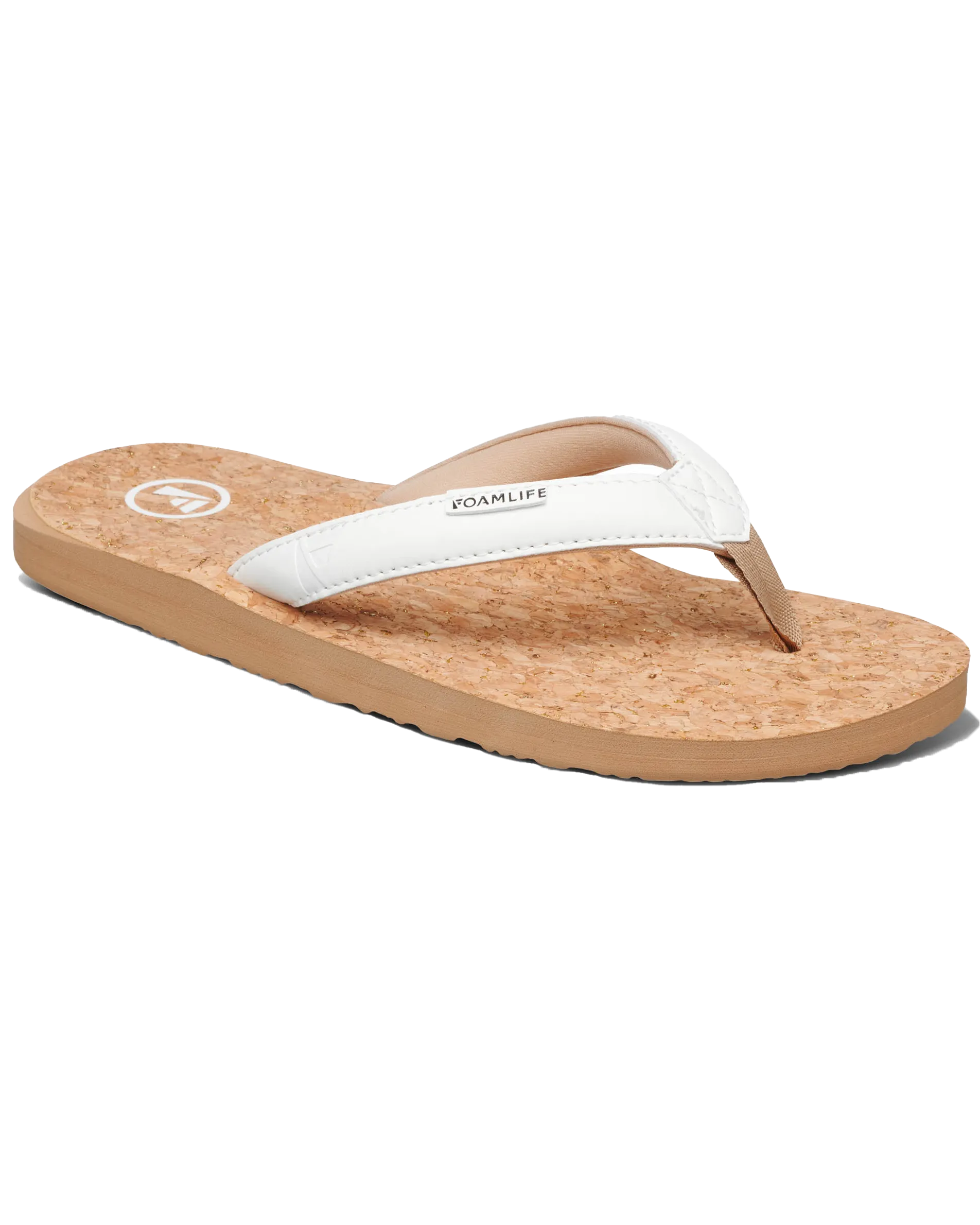 Goldie Womens Flip Flops in Sand