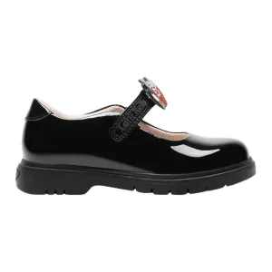 Lelli Kelly Girl's Black Patent Lucy School Shoes