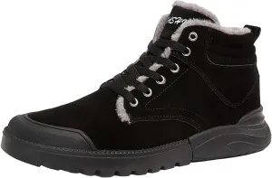 Men Work Boots Slip On Hiking Sneakers Shoes with Hook Loop Womens Working Shoes Food Service Waterproof Outdoor Work Botas Lightweight Hike Grounded Footwear