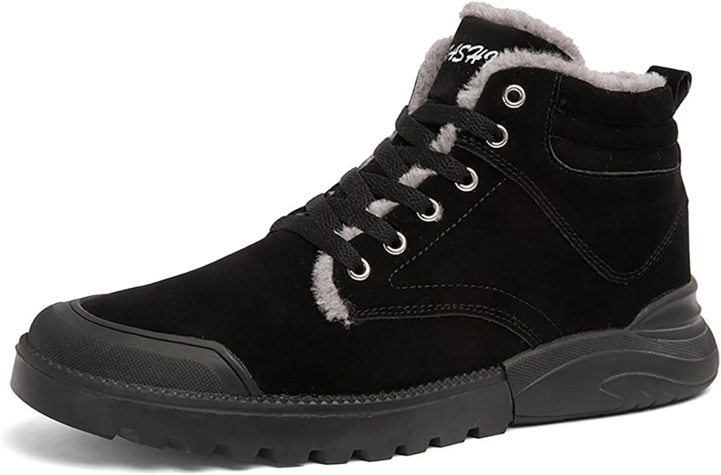 Men Work Boots Slip On Hiking Sneakers Shoes with Hook Loop Womens Working Shoes Food Service Waterproof Outdoor Work Botas Lightweight Hike Grounded Footwear