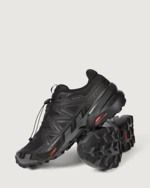 Men's Salomon Speedcross 6 Trail Running Shoes - Black/Black/Phantom