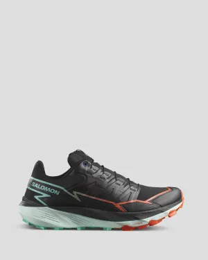 Men's Salomon Thundercross Trail Running Shoes - Black/Bay/Cherry Tomato