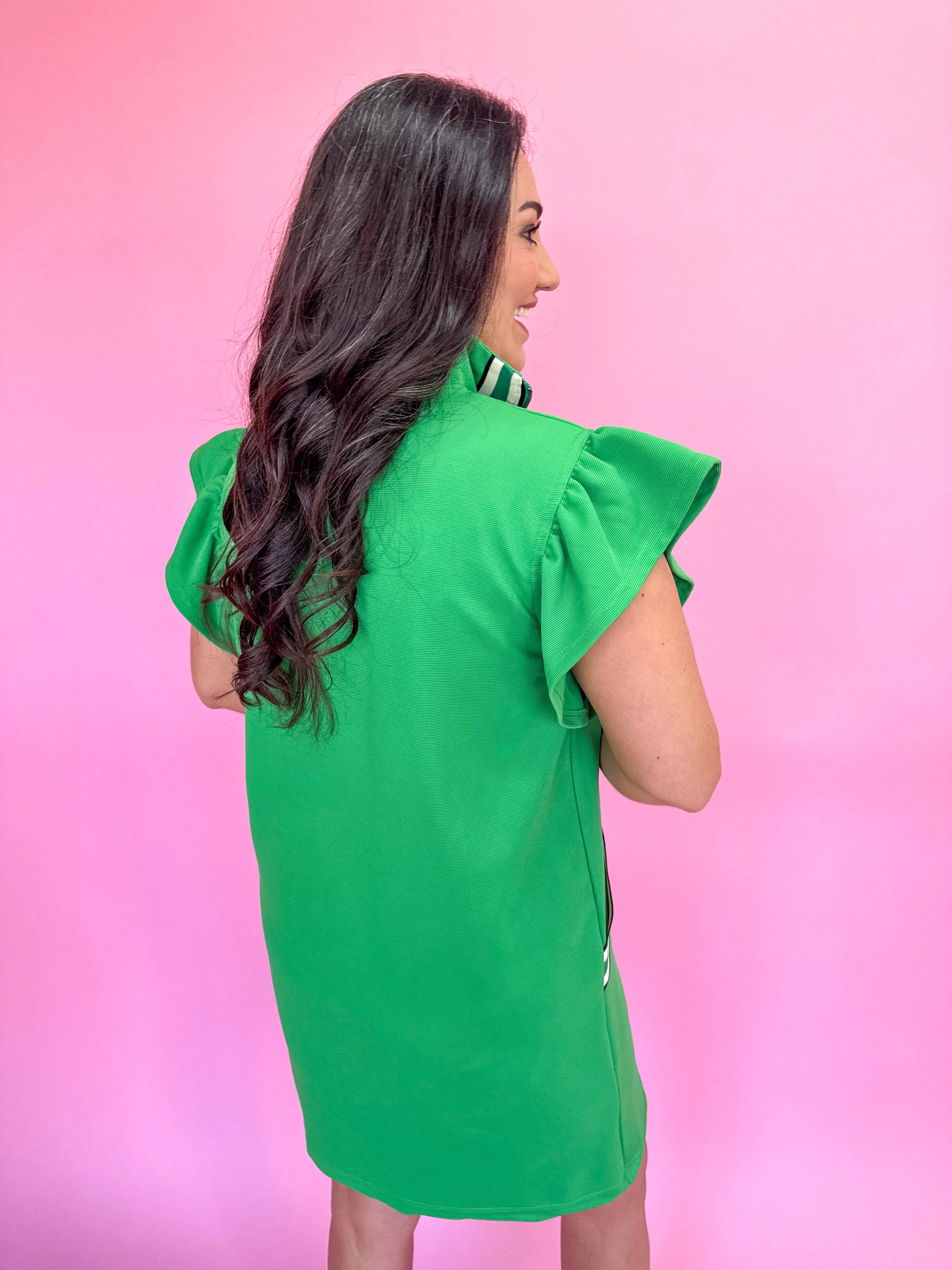 Right On Time Dress - Green