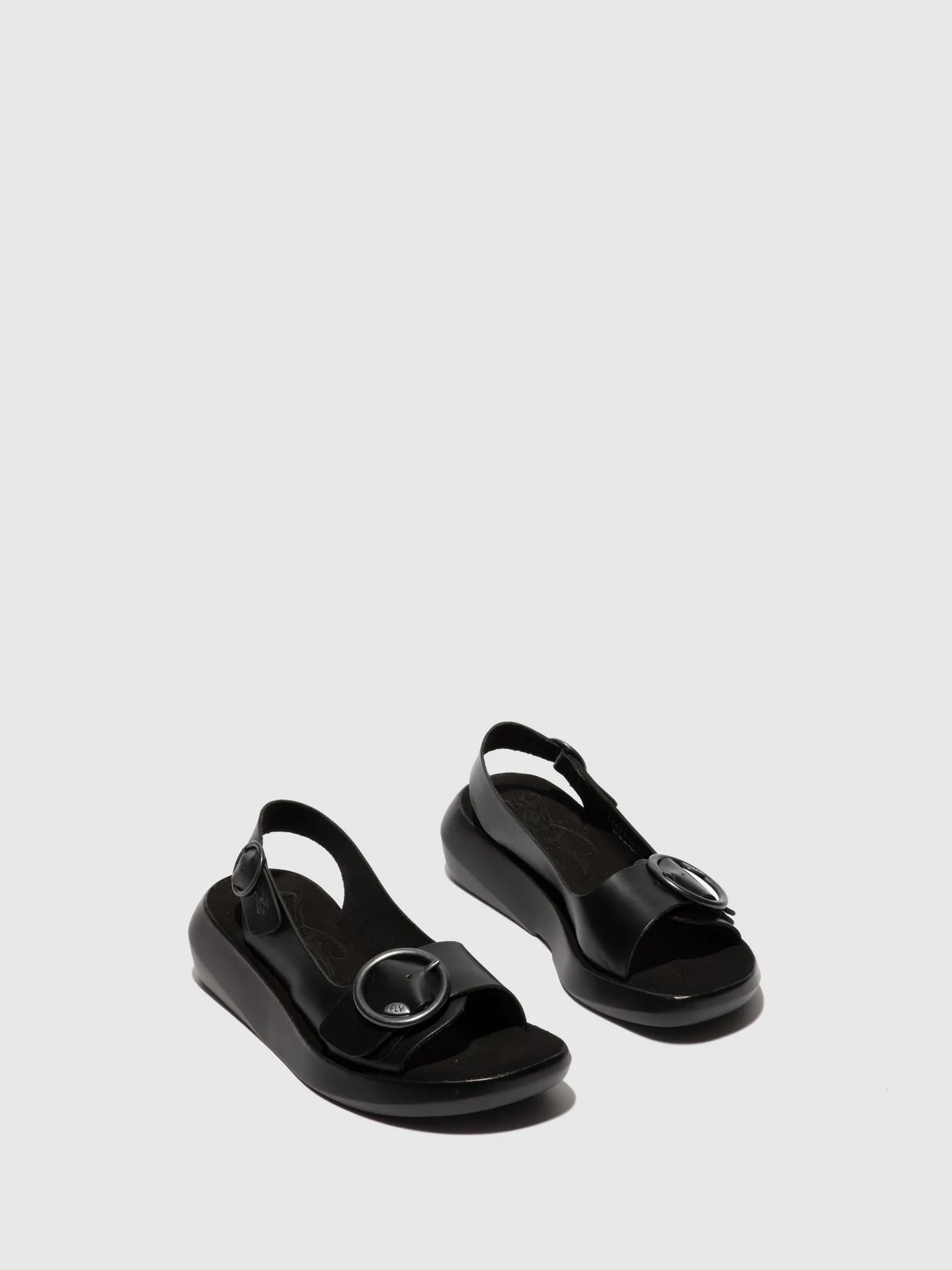 Sling-Back Sandals BERK754FLY BRIDLE BLACK