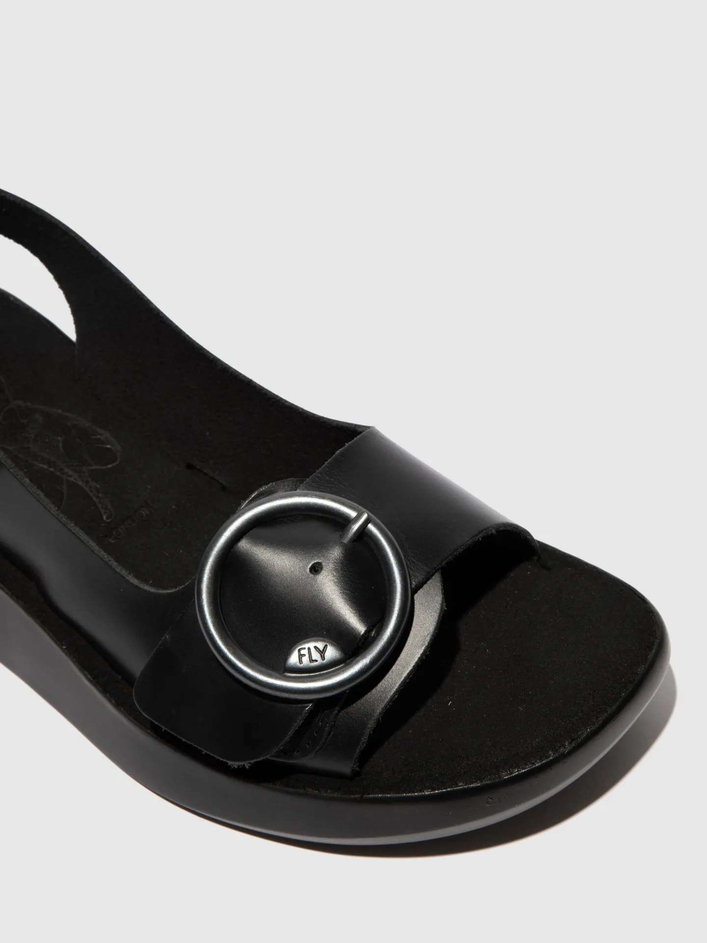 Sling-Back Sandals BERK754FLY BRIDLE BLACK
