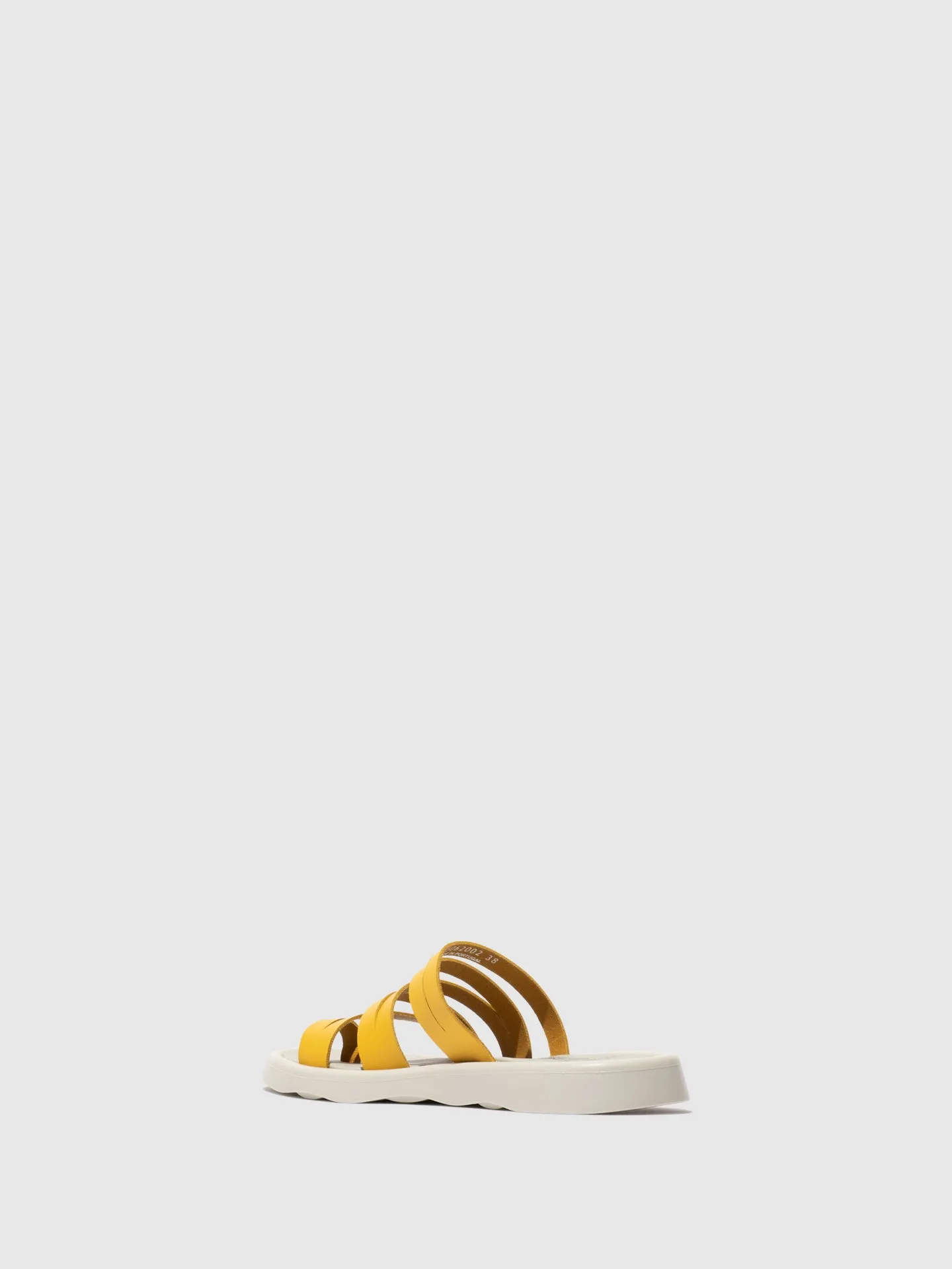 Slip-on Sandals TARI062FLY YELLOW