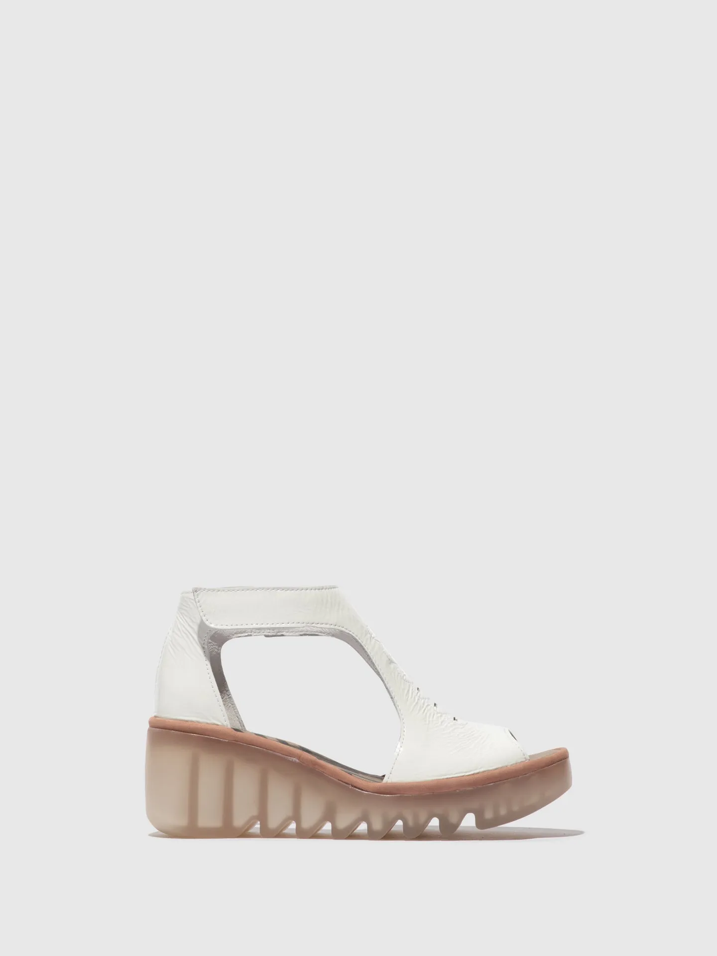 T-Strap Sandals BEZO306FLY OFFWHITE/PINK