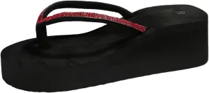 Thong Sandals for Walking New Women's Beach Sandals Fashionable Open Toe Slippers With Thick Soles And Wedge Heels