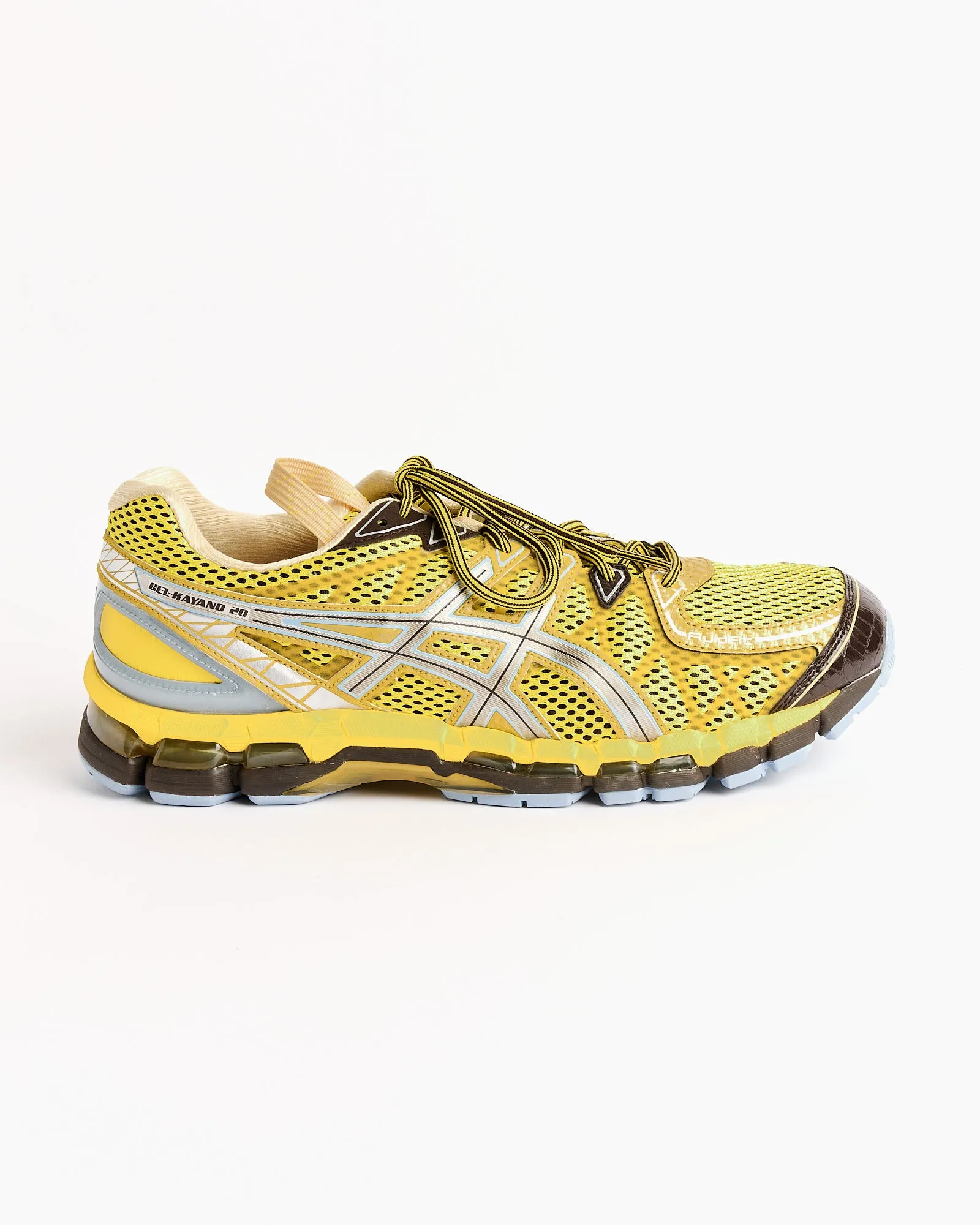 UB9-S Gel-Kayano 20 in Vibrant Yellow/Pure Silver