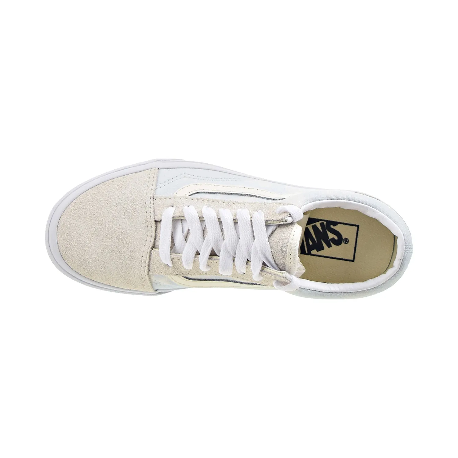 Vans Old Skool Men's Shoes Bleach Wash-Ballad Blue