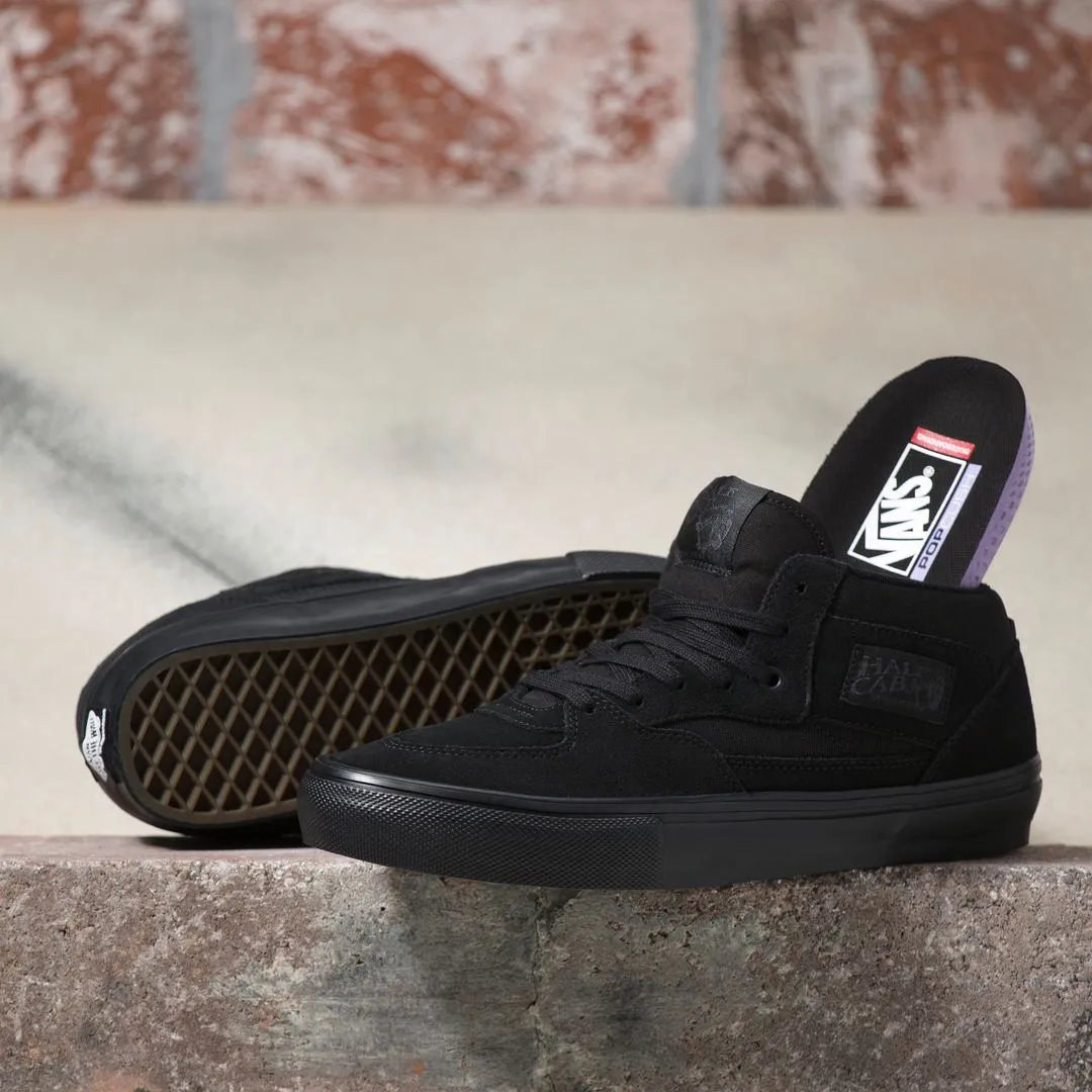VANS Skate Half Cab Shoes Black/Black