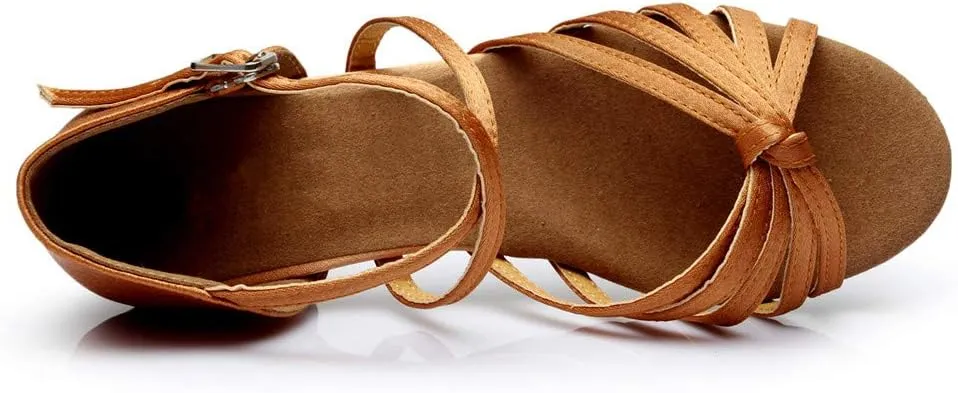 Women Sandals Wide Women Fashion Dancing Prom Ballroom Latin Dance Shoes Sandals White Sandals Women