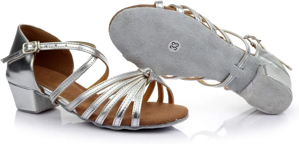 Women Sandals Wide Women Fashion Dancing Prom Ballroom Latin Dance Shoes Sandals White Sandals Women
