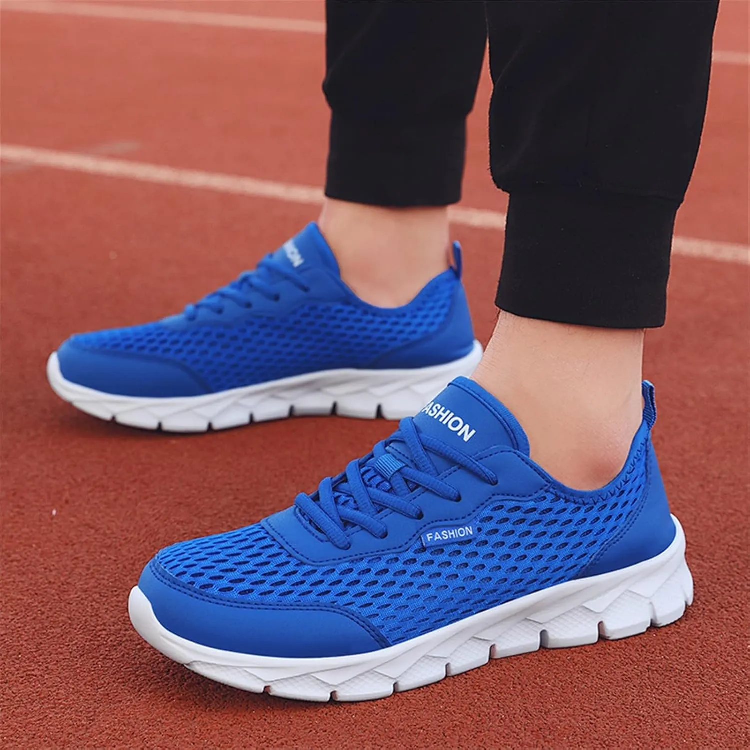 Women's Rhinestone Mesh Slip On Walking Shoes Fashion Breathable Running Shoes for Men Slip On Brown Casual Shoes Slip On Sneakers Brown Tennis Shoe Cross Trainer Shoe